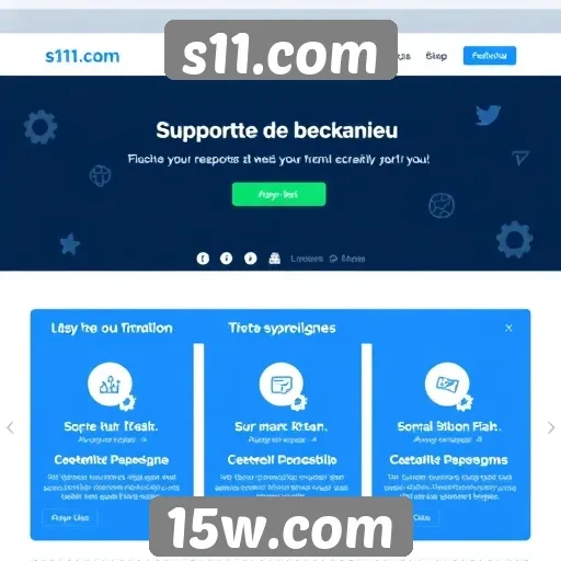 Acessibilidade e suporte ao cliente em s11.com