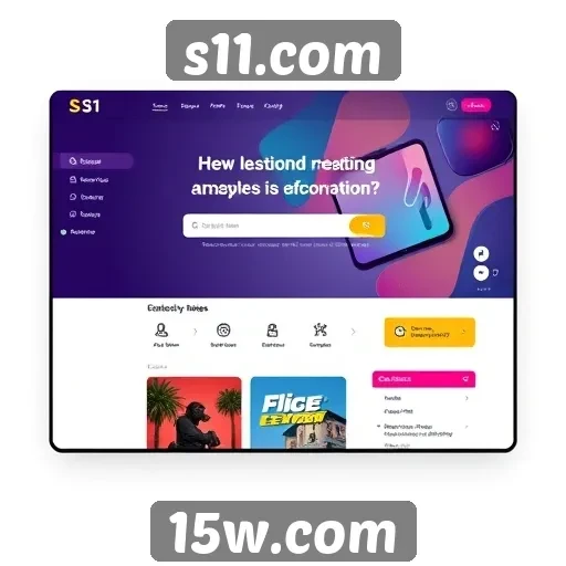 interface do s11.com é intuitiva e acessível