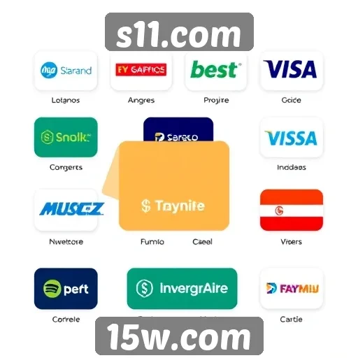 Métodos de pagamento disponíveis no s11.com