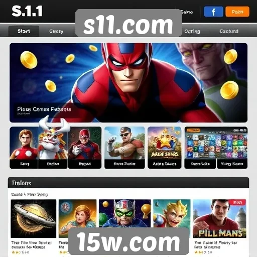 s11.com oferece novas opções de jogos online